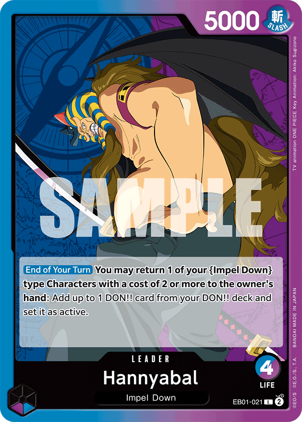 Hannyabal EB01-021 One Piece card