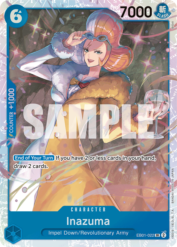 Inazuma EB01-022 One Piece card