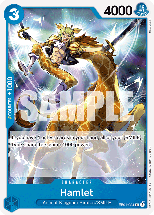 Hamlet EB01-024 One Piece card