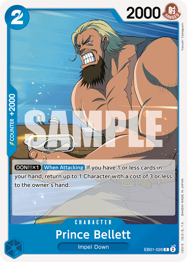Prince Bellett EB01-026 One Piece card