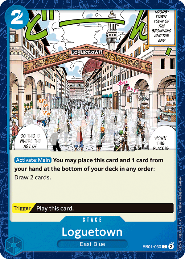 Loguetown EB01-030 One Piece card