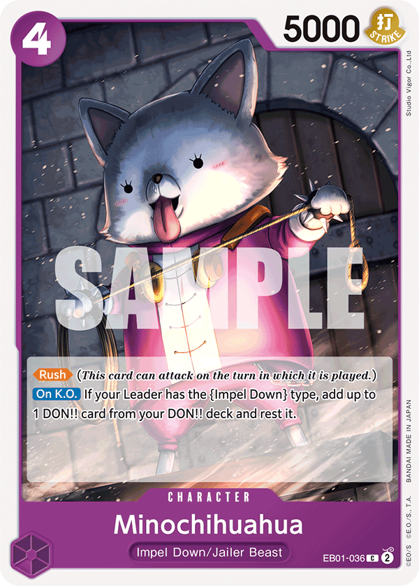 Minochihuahua EB01-036 One Piece card