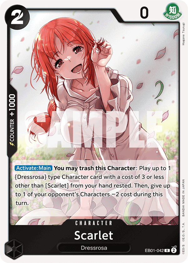 Scarlet EB01-042 One Piece card
