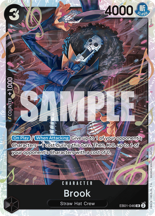 Brook (046) EB01-046 One Piece card