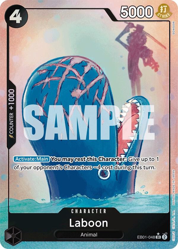 Laboon (048) (Alternate Art) EB01-048 One Piece card