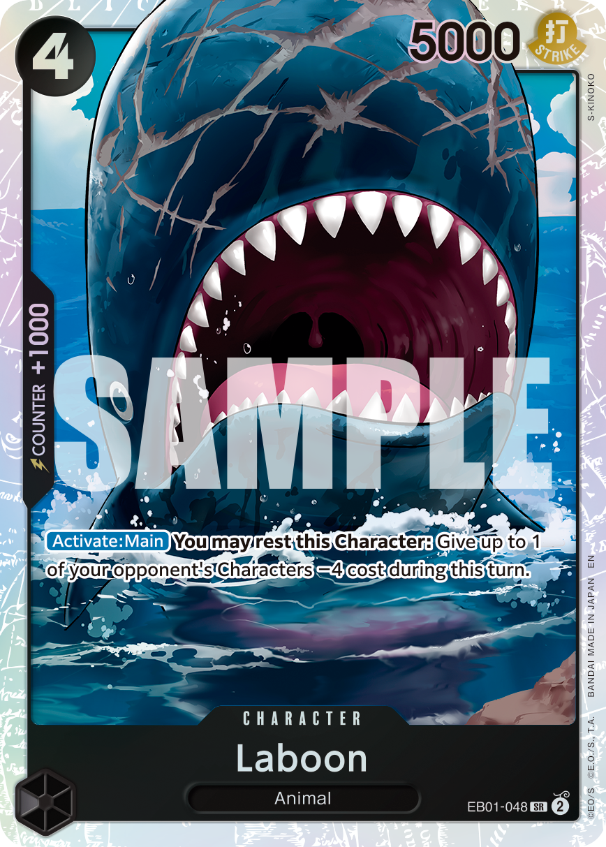 Laboon (Reprint) EB01-048 One Piece card