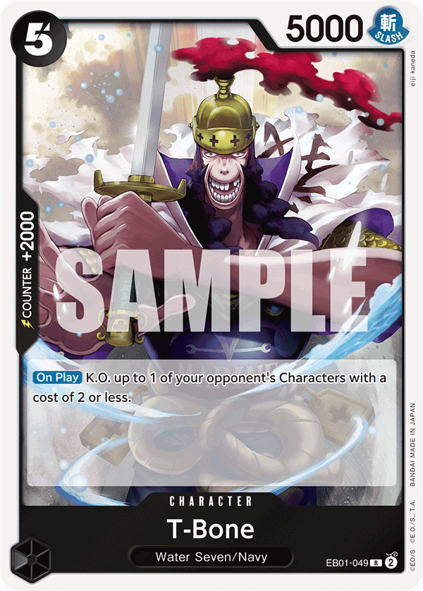 T-Bone EB01-049 One Piece card