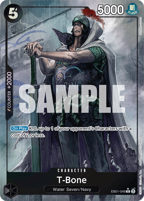T-Bone (Alternate Art) EB01-049 One Piece card