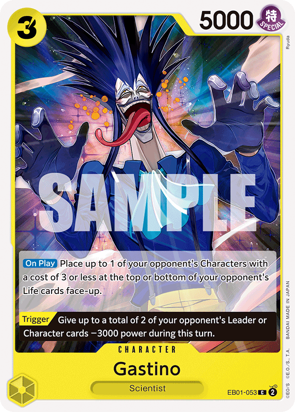 Gastino EB01-053 One Piece card