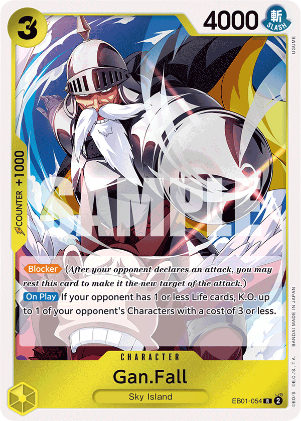 Gan.Fall EB01-054 One Piece card