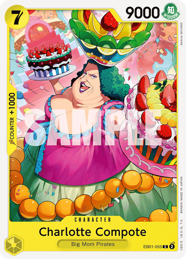 Charlotte Compote EB01-055 One Piece card