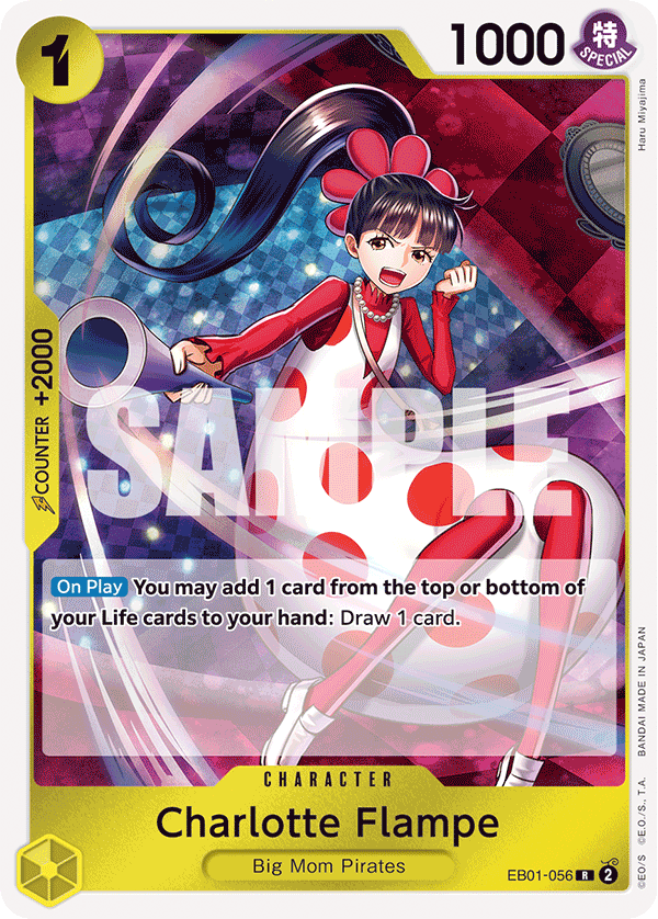 Charlotte Flampe EB01-056 One Piece card