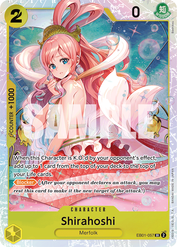 Shirahoshi EB01-057 One Piece card