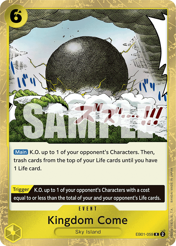 Kingdom Come EB01-059 One Piece card