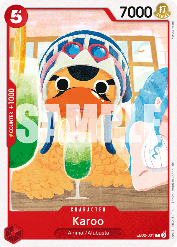 Karoo EB02-001 One Piece card