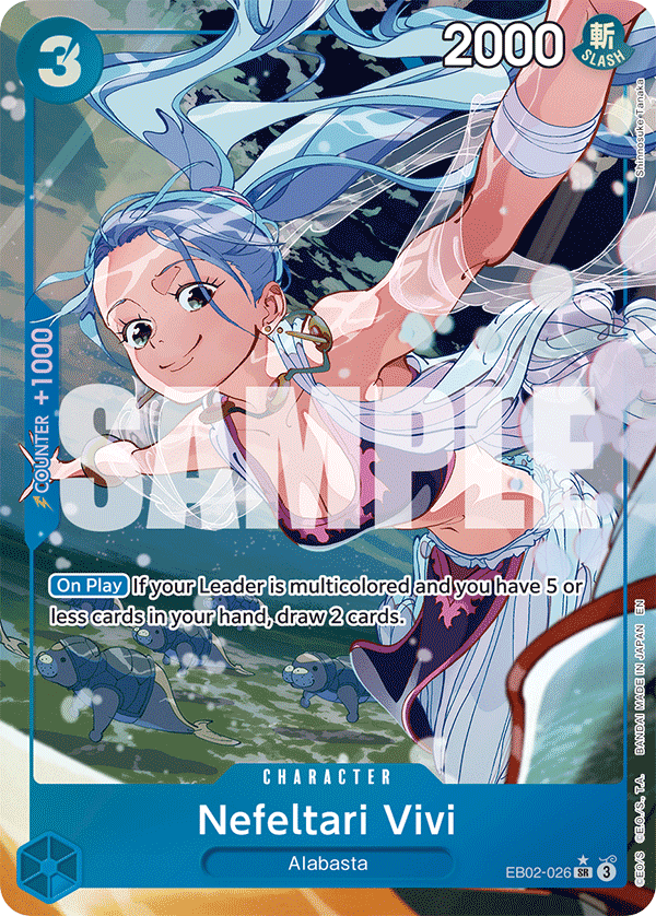 Nefeltari Vivi (Alternate Art) EB02-026 One Piece card