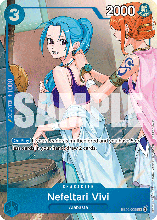 Nefeltari Vivi - EB02-026 EB02-026 One Piece card