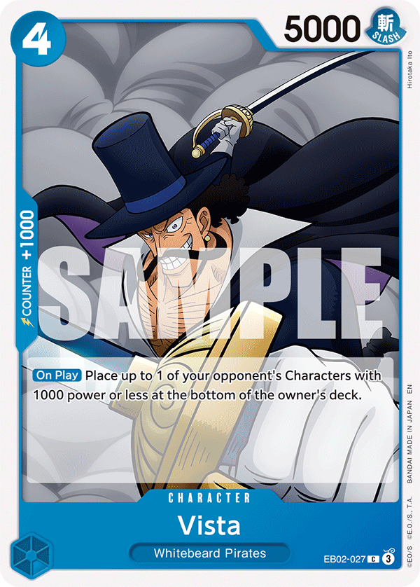 Vista EB02-027 One Piece card