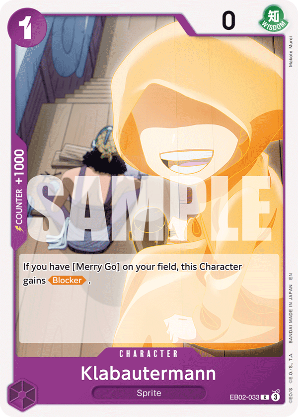 Klabautermann EB02-033 One Piece card