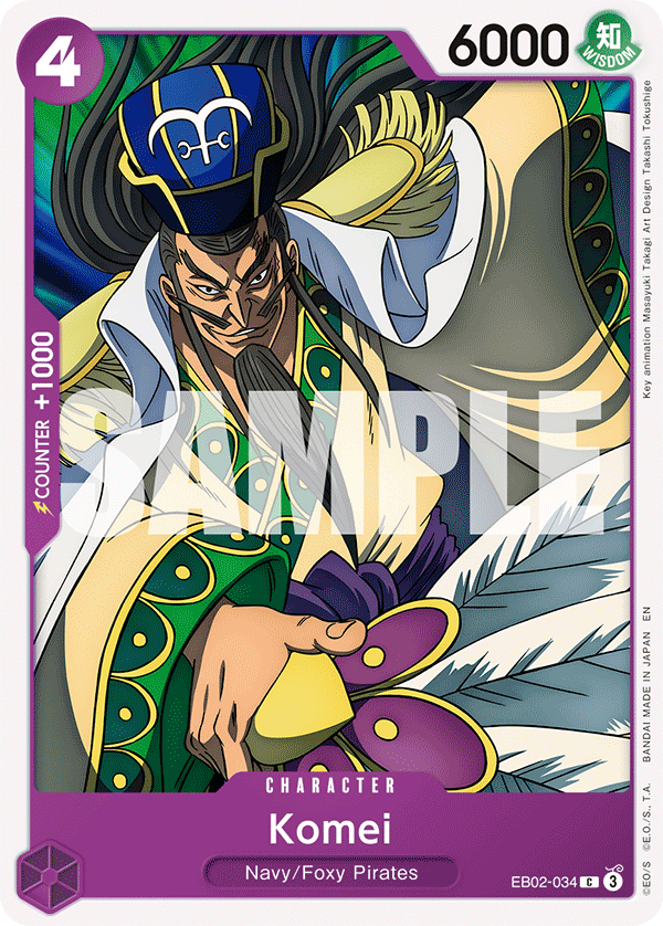 Komei EB02-034 One Piece card
