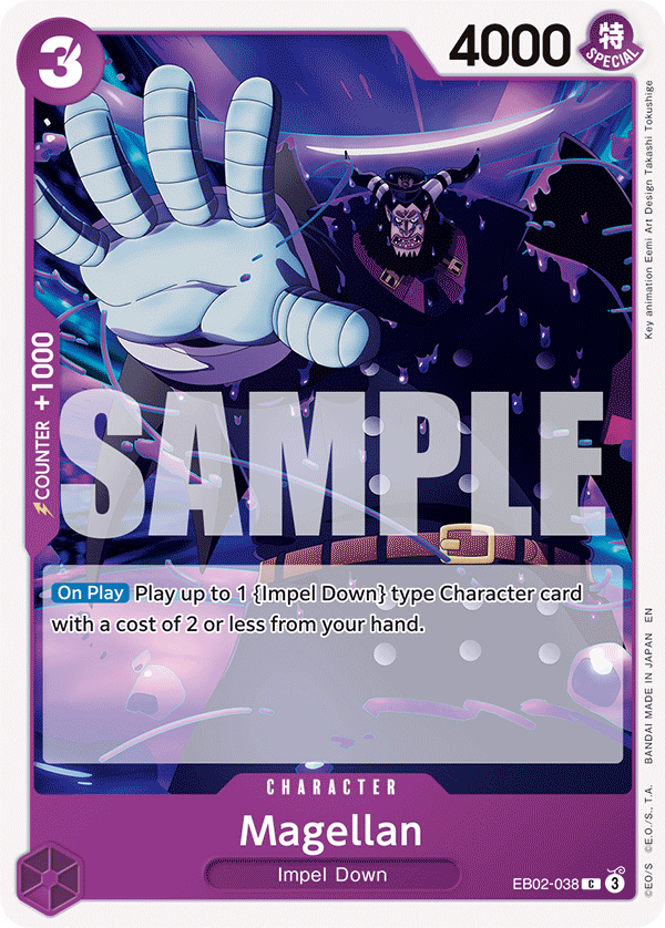 Magellan EB02-038 One Piece card