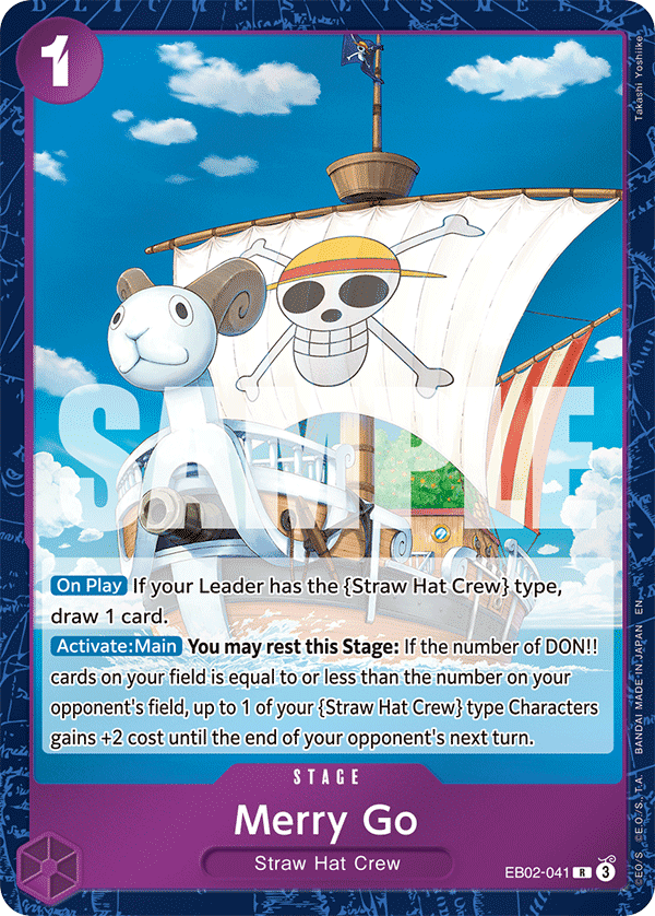Merry Go (041) EB02-041 One Piece card