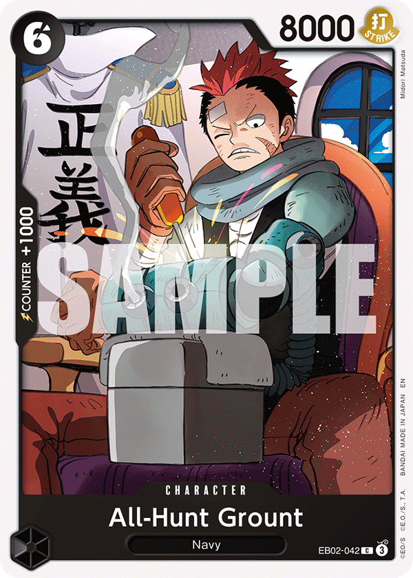 All-Hunt Grount EB02-042 One Piece card