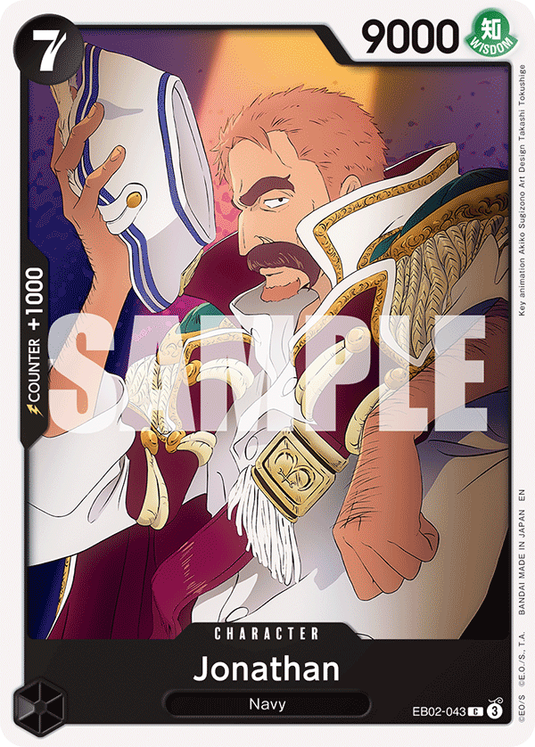 Jonathan EB02-043 One Piece card
