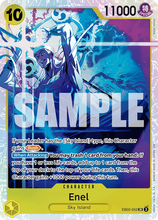 Enel EB02-052 One Piece card