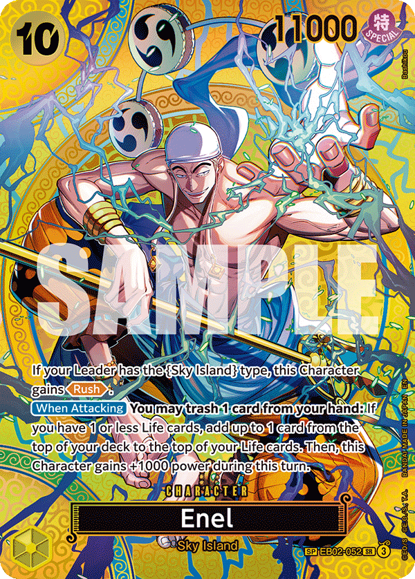 Enel (SP) EB02-052 One Piece card