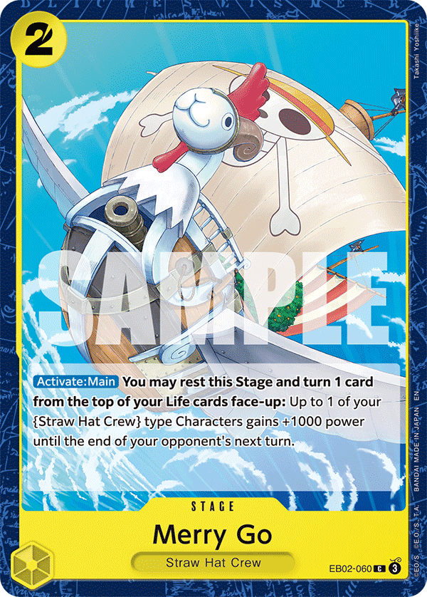 Merry Go (060) EB02-060 One Piece card