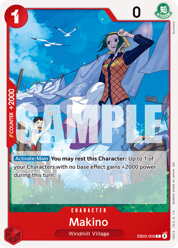 Makino EB03-009 One Piece card