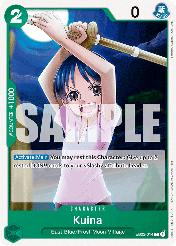 Kuina EB03-014 One Piece card