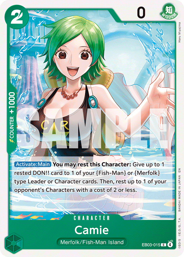 Camie EB03-015 One Piece card