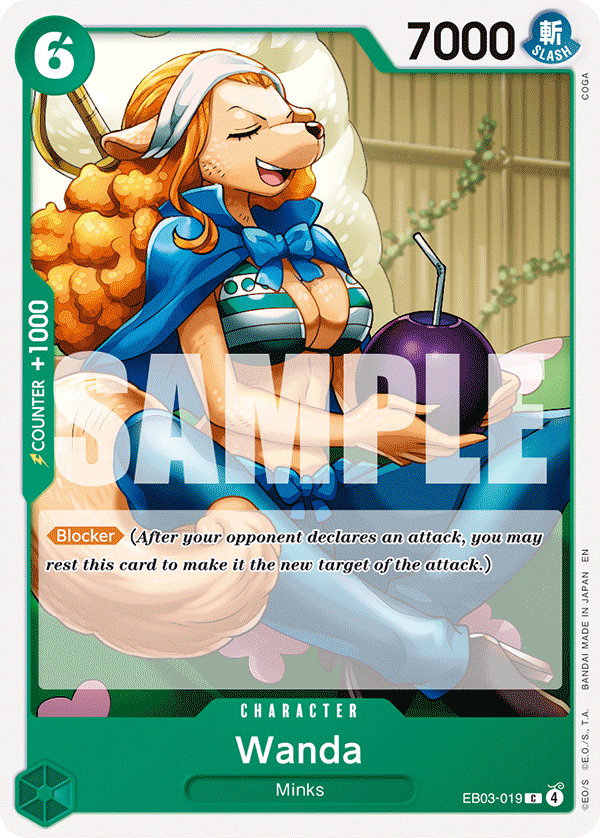 Wanda EB03-019 One Piece card