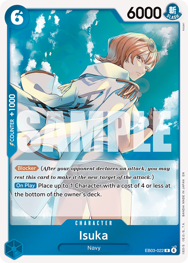 Isuka EB03-022 One Piece card