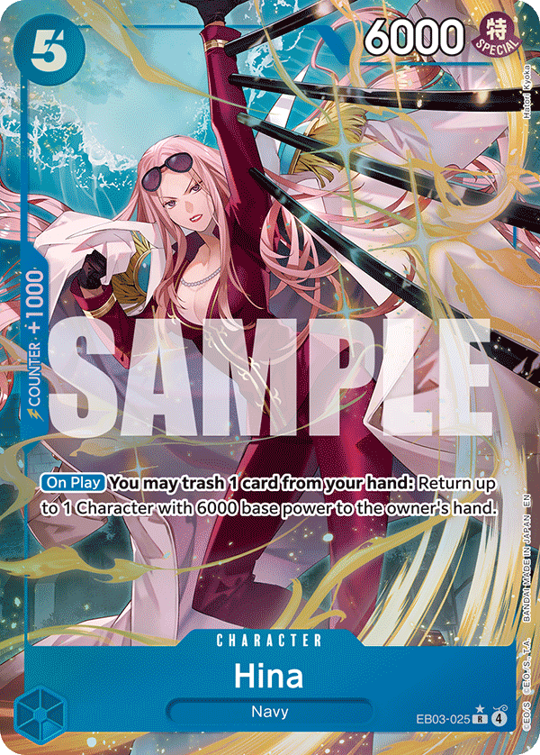 Hina (Alternate Art) EB03-025 One Piece card