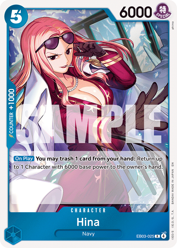 Hina EB03-025 One Piece card