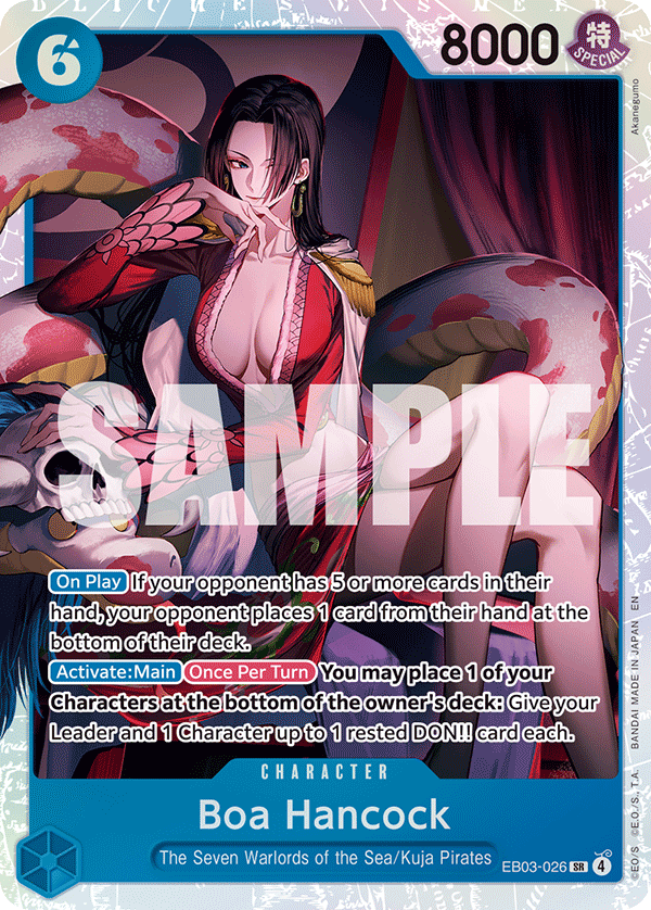 Boa Hancock EB03-026 One Piece card