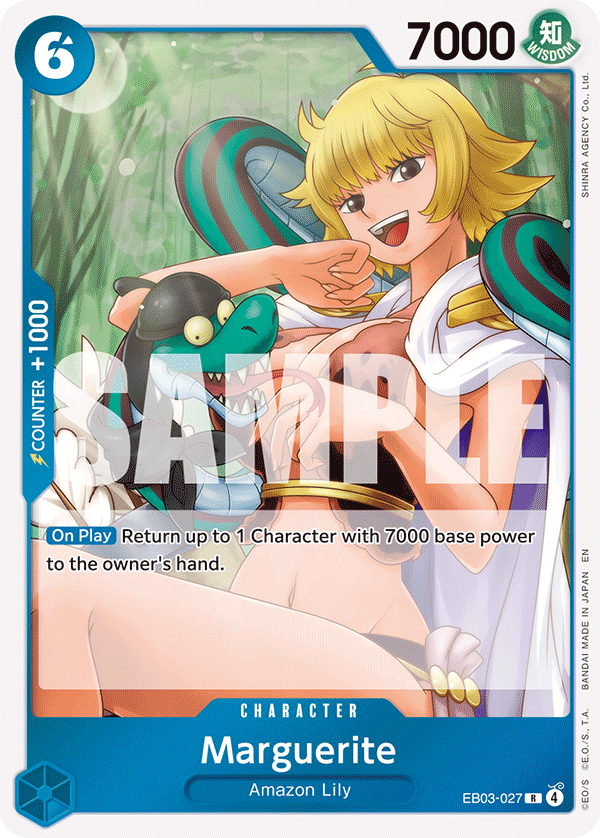 Marguerite EB03-027 One Piece card