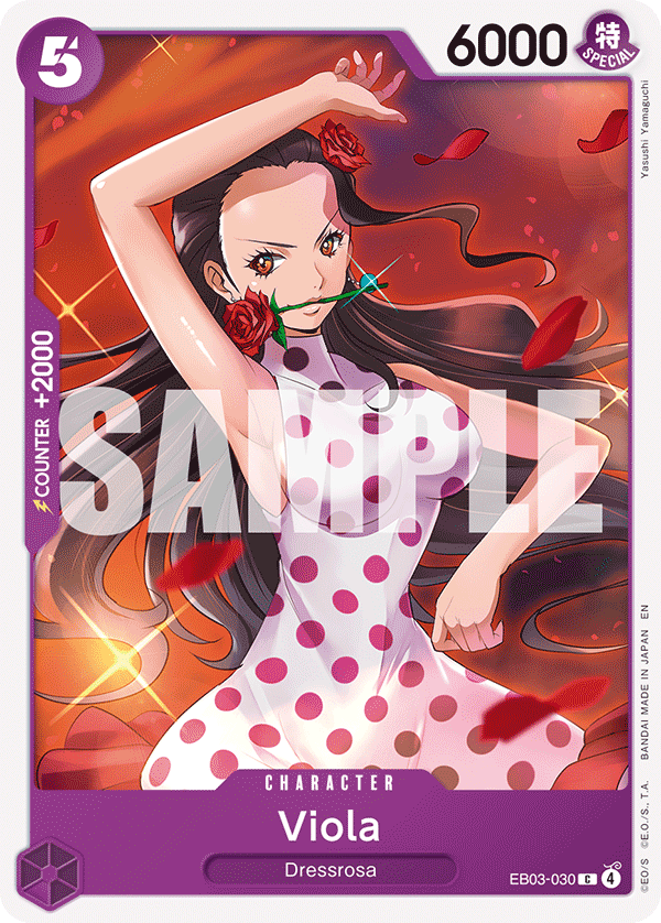 Viola EB03-030 One Piece card