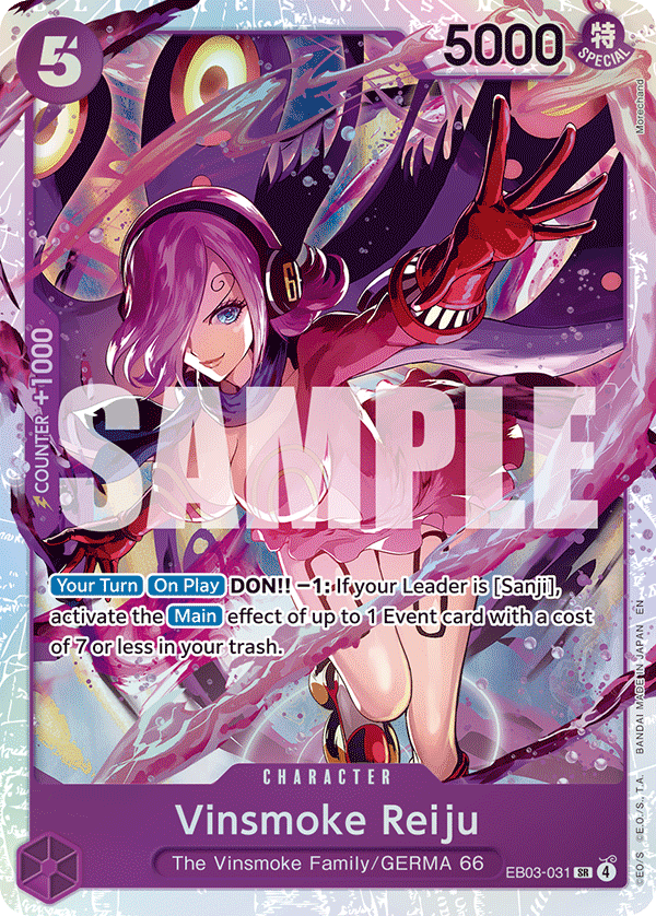 Vinsmoke Reiju EB03-031 One Piece card