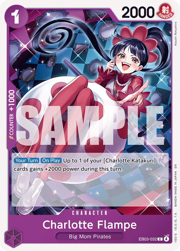 Charlotte Flampe EB03-032 One Piece card