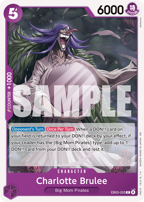 Charlotte Brulee EB03-033 One Piece card