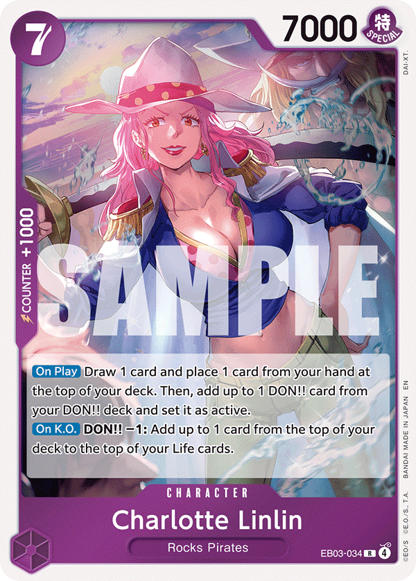 Charlotte Linlin EB03-034 One Piece card
