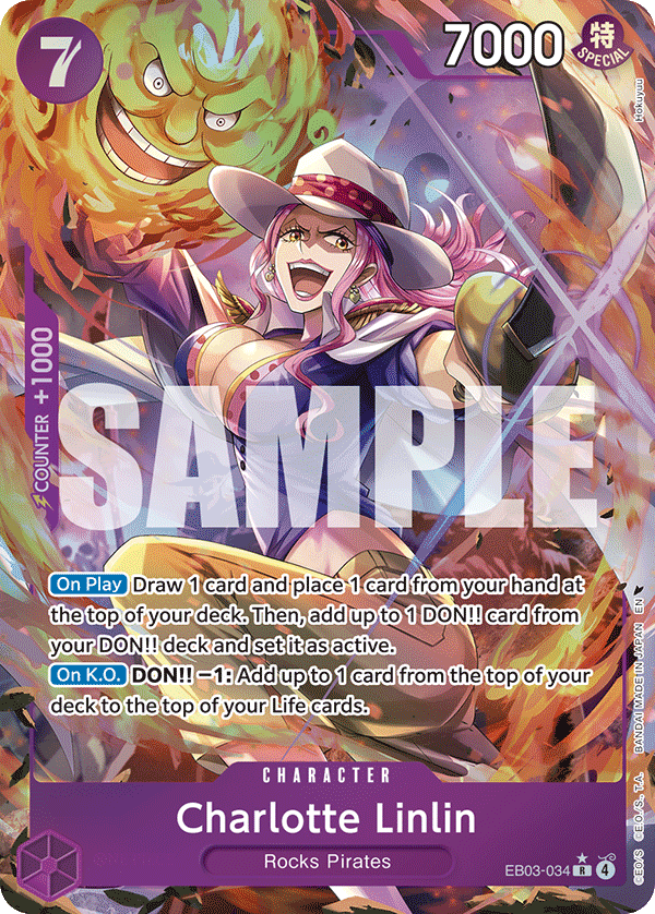 Charlotte Linlin (Alternate Art) EB03-034 One Piece card