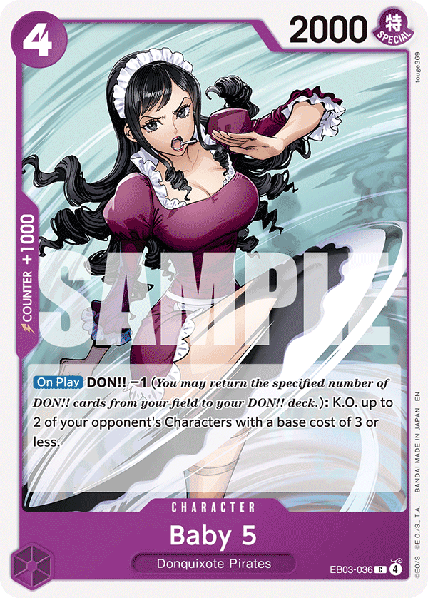 Baby 5 EB03-036 One Piece card