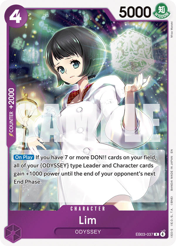 Lim EB03-037 One Piece card