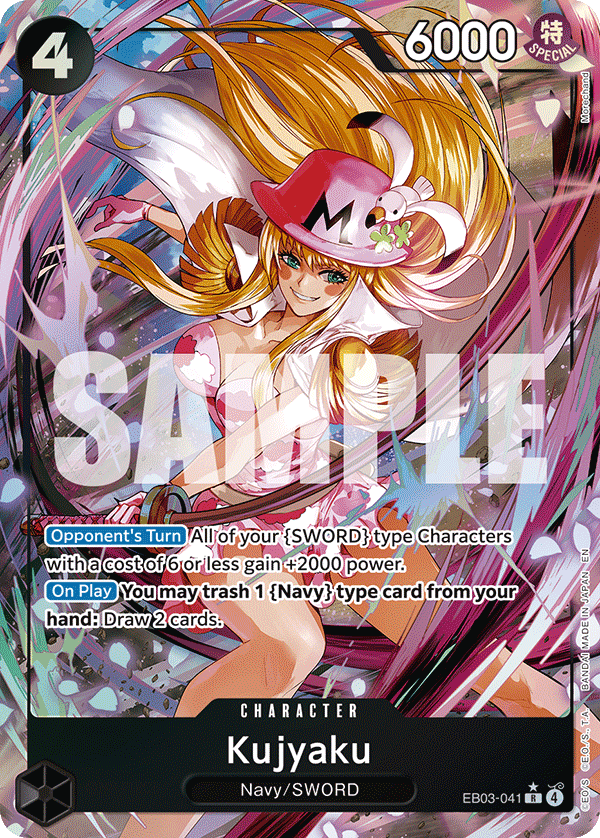 Kujyaku (Alternate Art) EB03-041 One Piece card