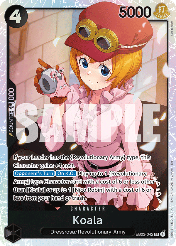 Koala EB03-042 One Piece card
